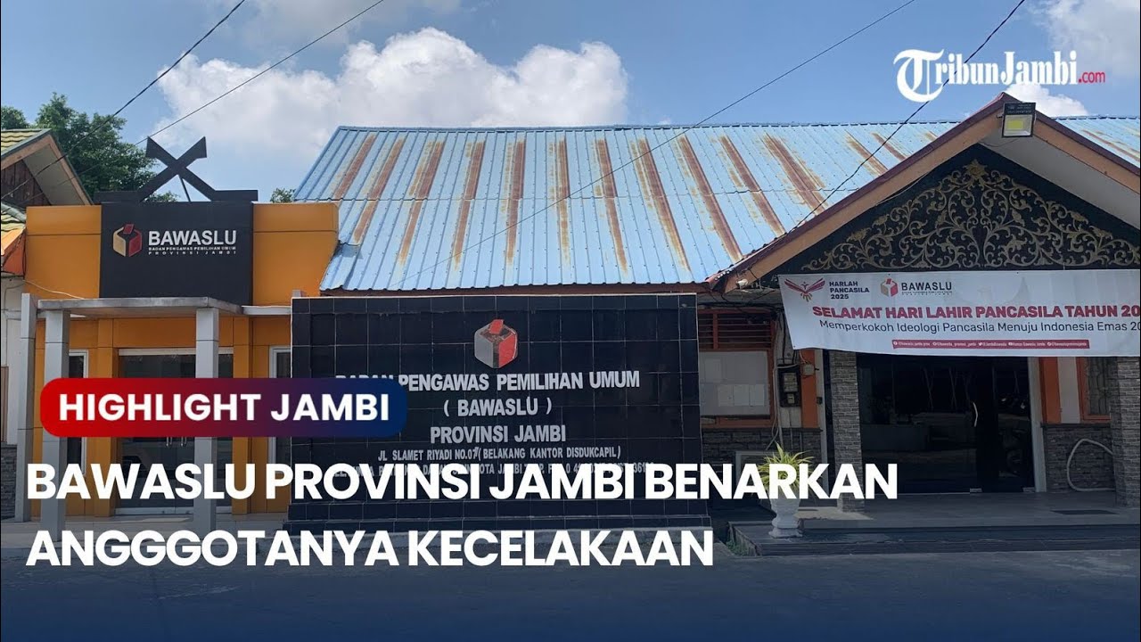 Bawaslu Provinsi Jambi Benarkan Anggotanya yang Terlibat Kecelakaan Viral di Simpang Kawat