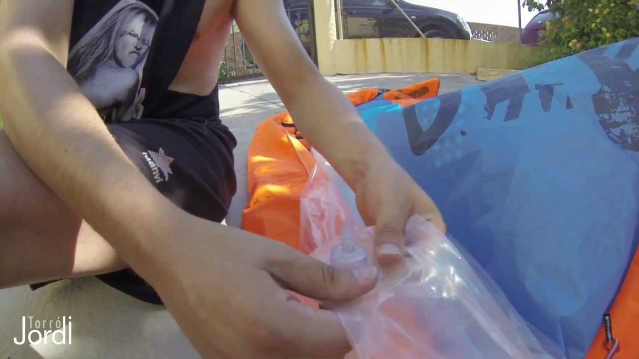 Reparar válvulas kitesurf