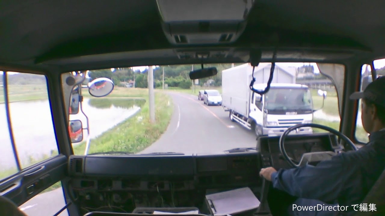 懐かしのV10サウンド　現役ISUZU 810　走行風景