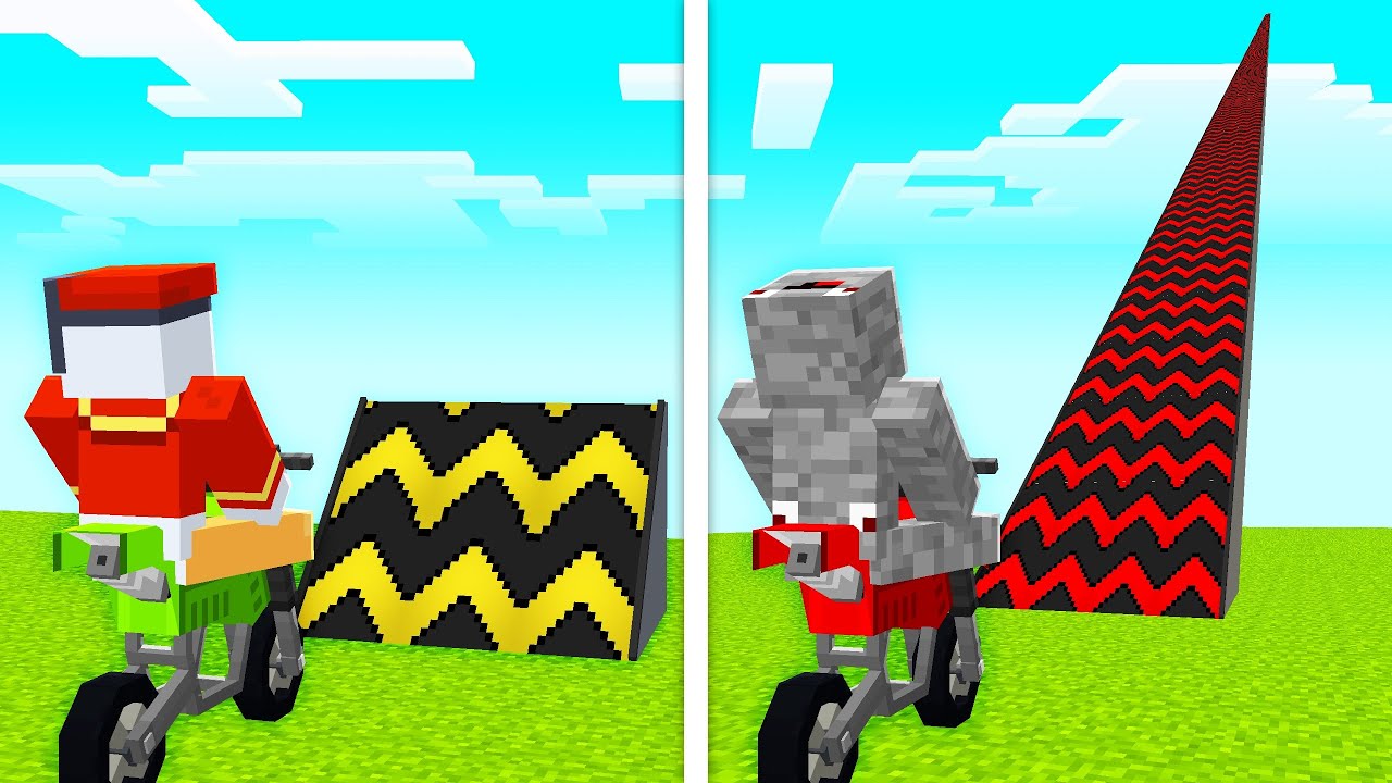 SUPER MEGA BIKE RAMPE von NOOB bis PROX