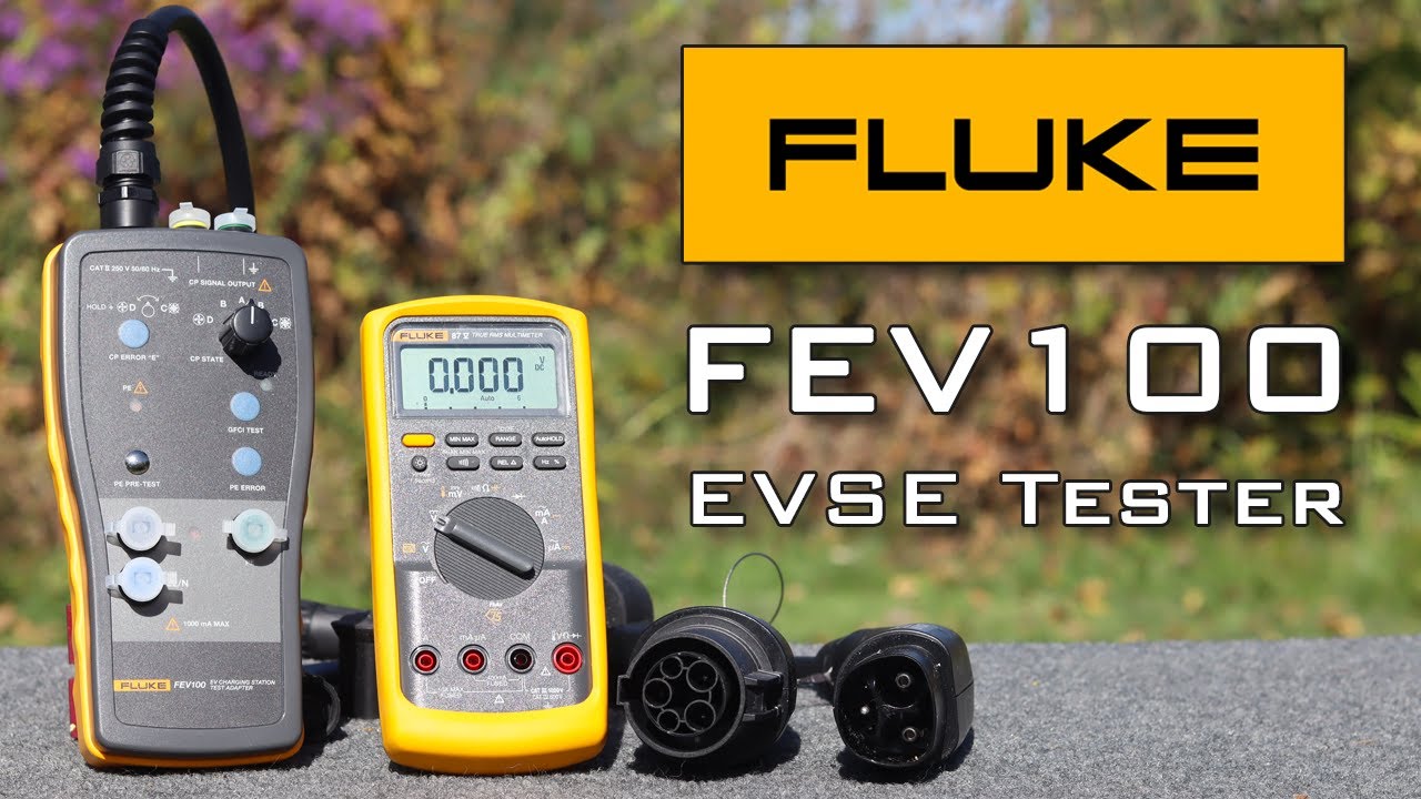 Fluke FEV100 EVSE Tester - Unboxing, Testing, and Product Review!