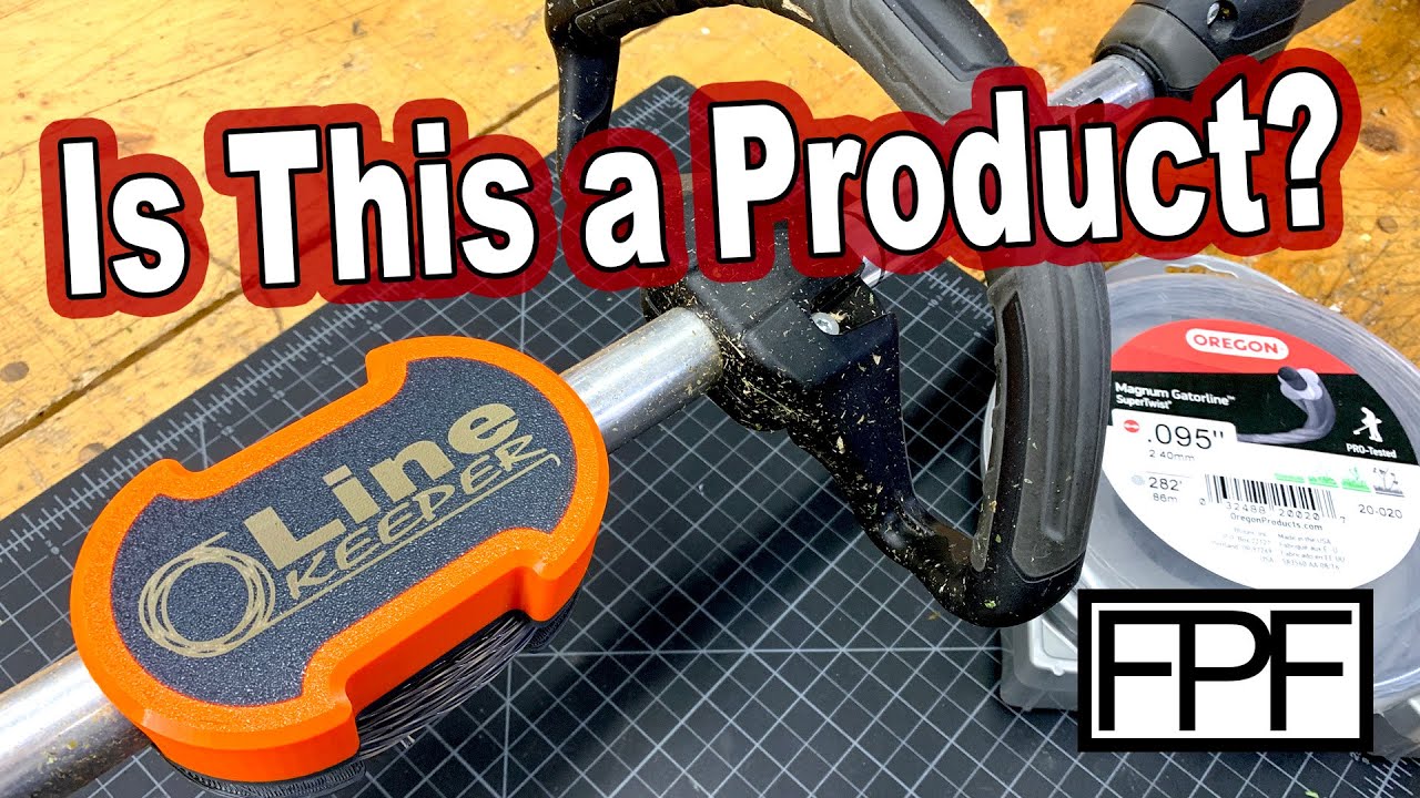 3D Printed Trimmer Line Keeper