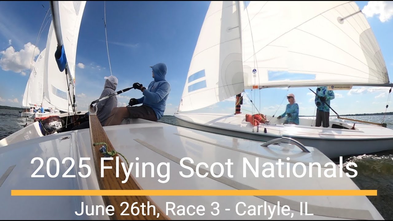 2025 Flying Scot Nationals-Race 3 Win Narrated