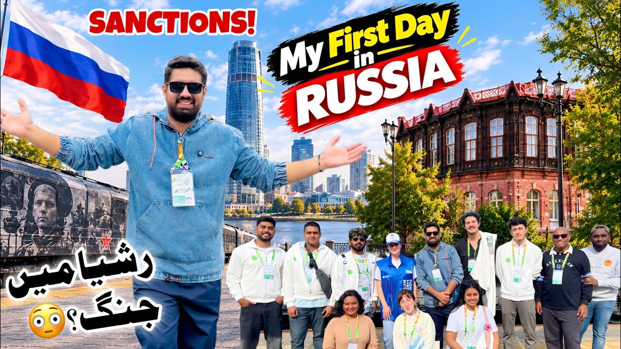 FIRST DAY in Russia! 🇷🇺 | Russian Travel Guide 2026 | BaBa Food BaBa Fun RRC Vlogs
