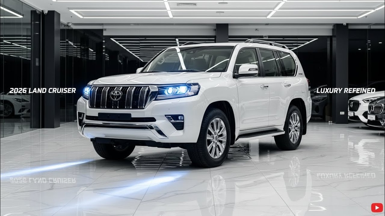 2026 Toyota Land Cruiser 300 Hybrid раскрыт — самый мощный и роскошный Land Cruiser! 😱🔥