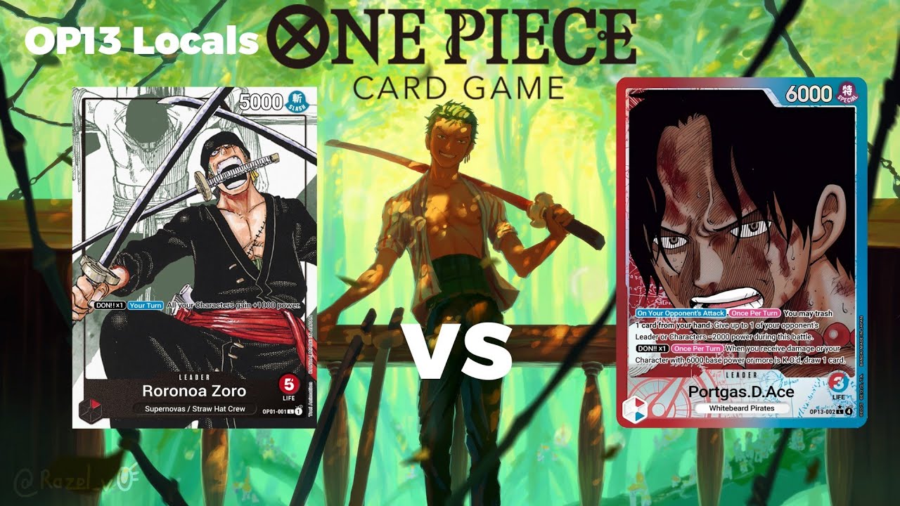 [OP13] Red Zoro vs Red/Blue Ace