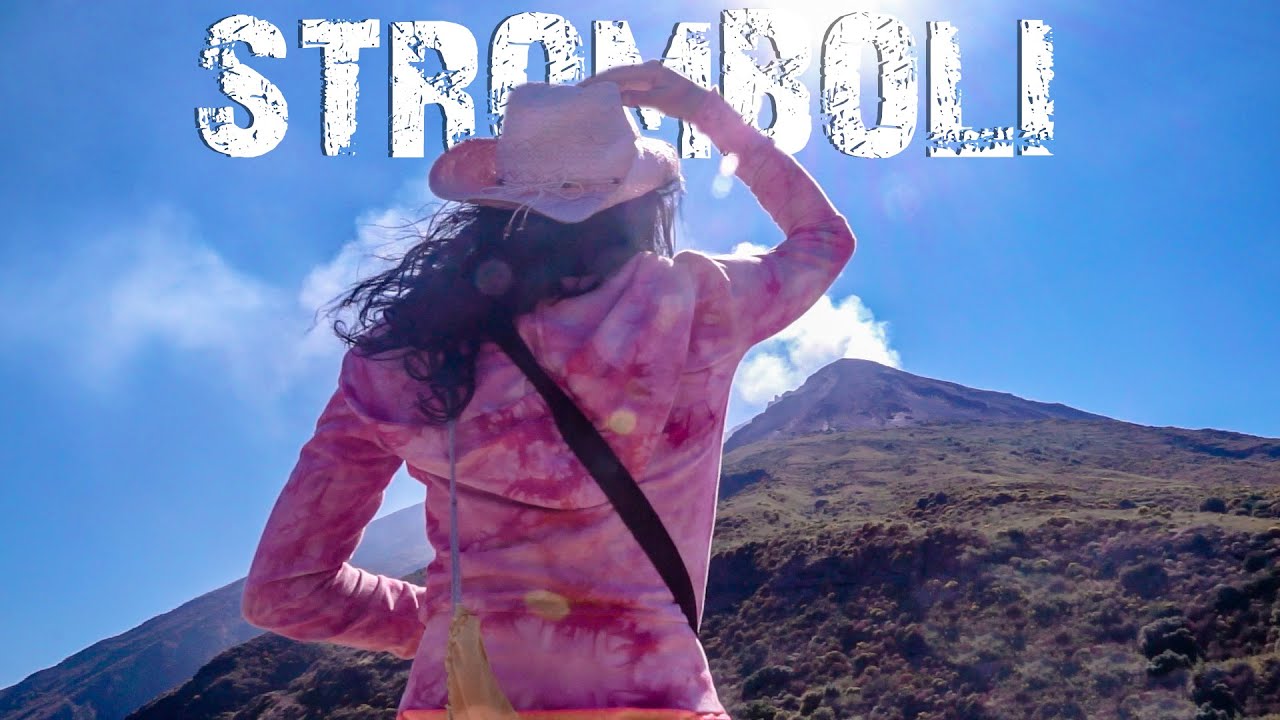 Scaliamo lo STROMBOLI, il secondo Vulcano più attivo al mondo, divinità delle isole EOLIE - Vlog