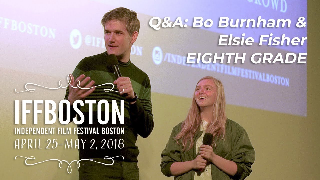 Q&A: Bo Burnham & Elsie Fisher on EIGHTH GRADE (IFFBoston 2018)