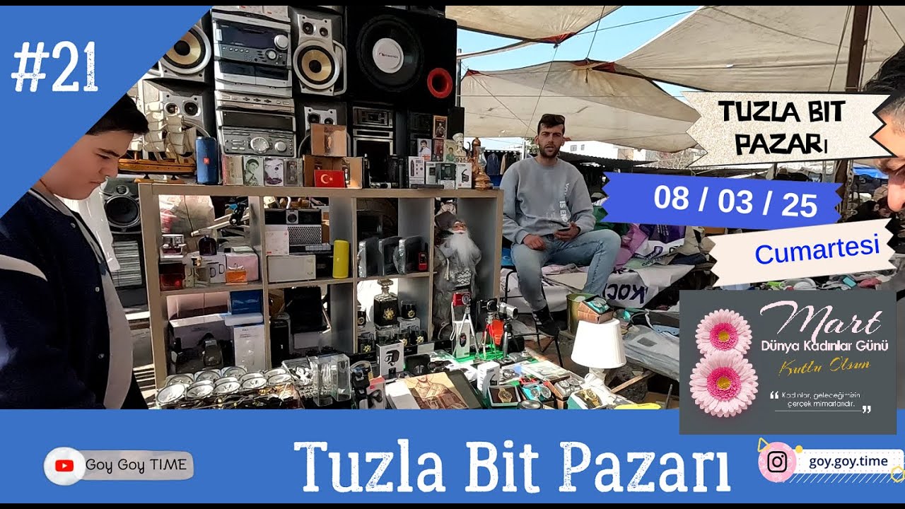 TUZLA BİT PAZARI #21 08.03.2025 CUMARTESİ #bitpazari #tuzla #tuzlabitpazarı #bazaar #pazar #scrap