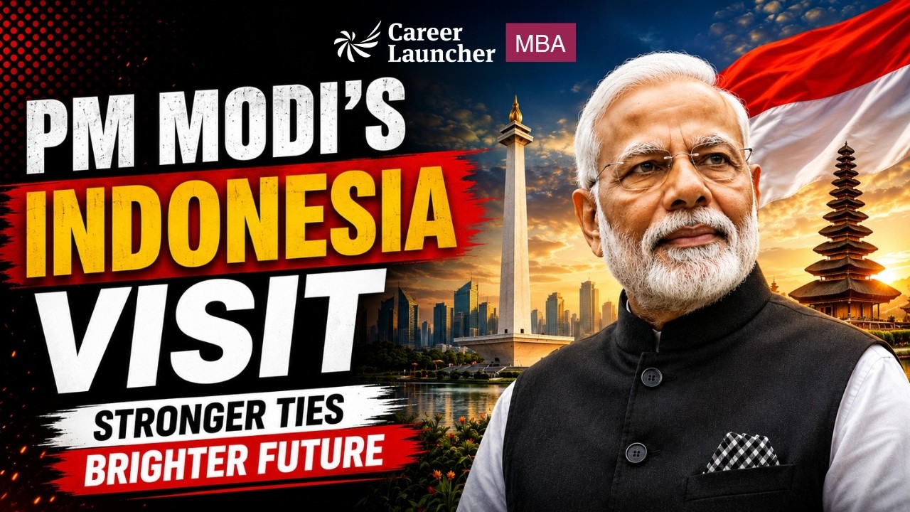 PM Modi's Indonesia Visit Explained 🇮🇳🇮🇩 | MBA GK & Current Affairs