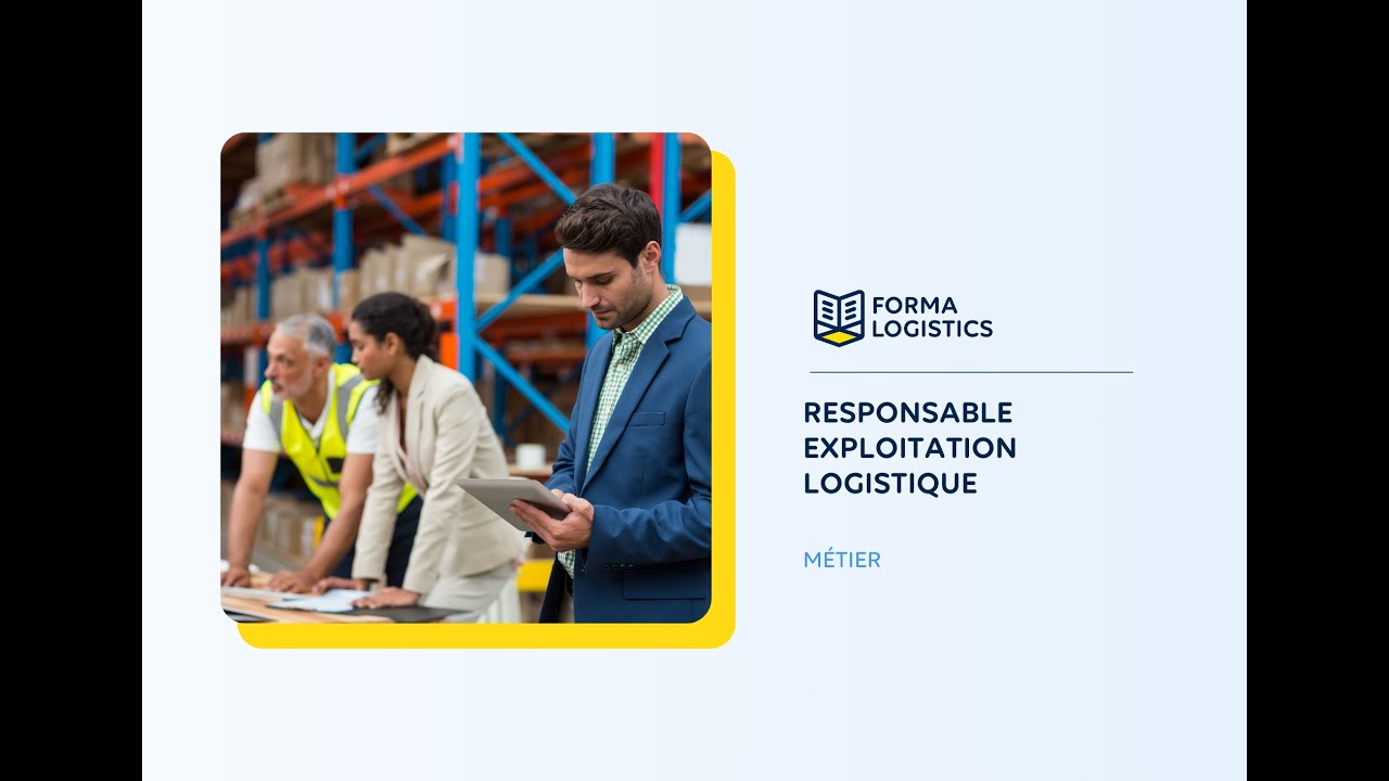 Métier Responsable d'exploitation logistique