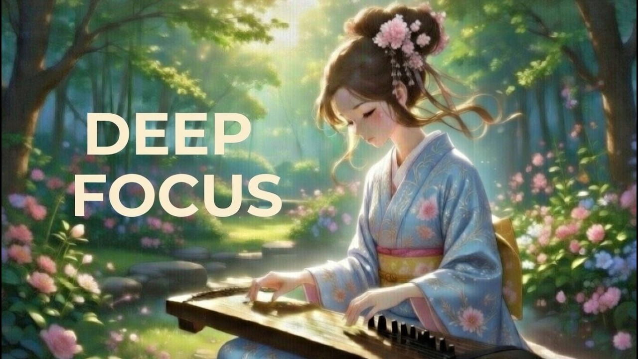 2 Hours of Deep Focus | Japanese Koto Loops for concentration, study, work, coding