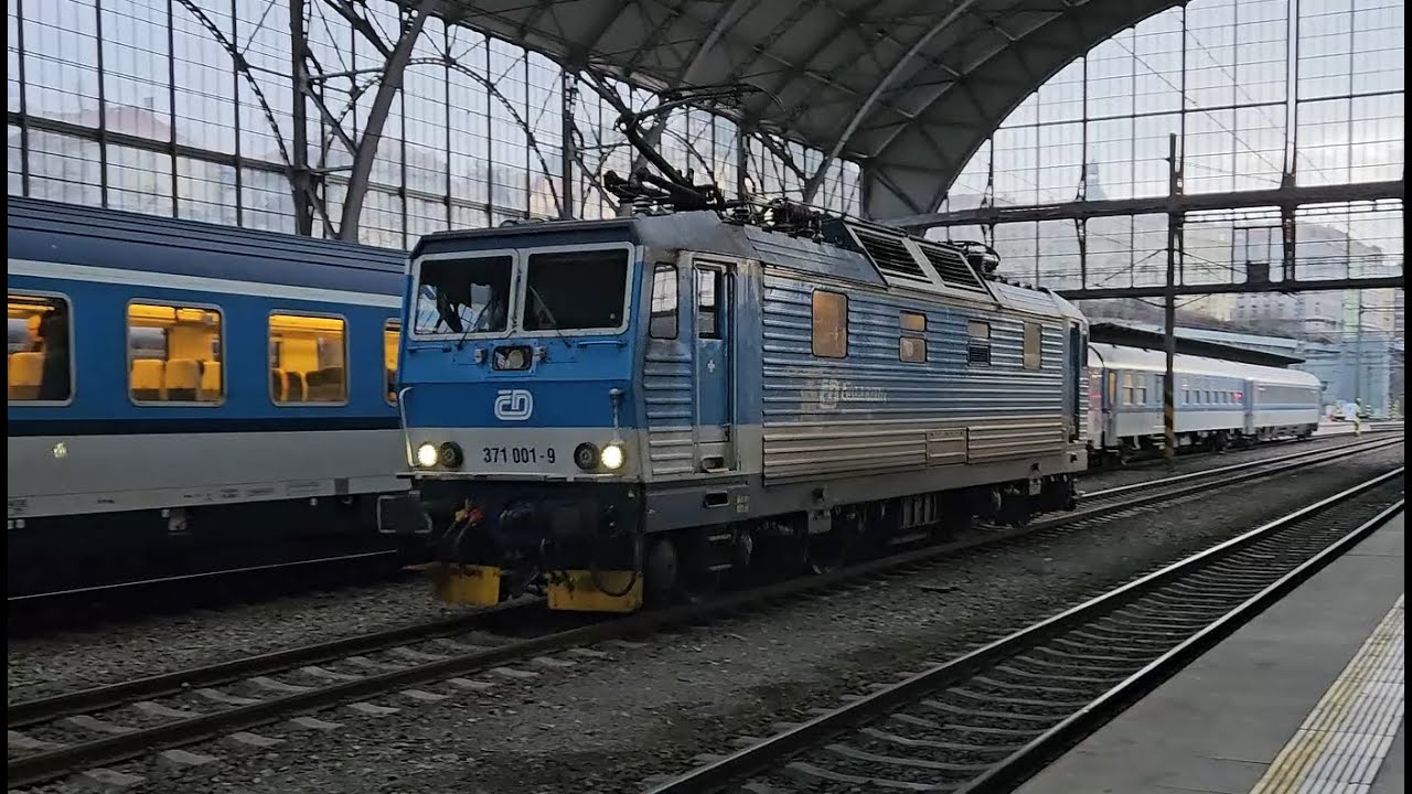 Vlaky Praha hl. n. - 3. 2. 2024