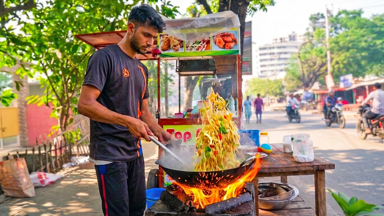Amazing Skills! Asian Street Food Masters