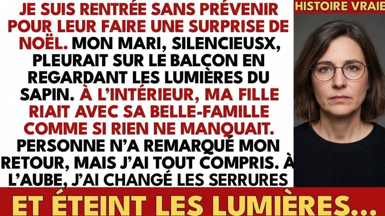 De Retour De Voyage, J’Ai Trouvé Ma Femme En Larmes Et Mon Fils Riant Avec Sa Belle Famille