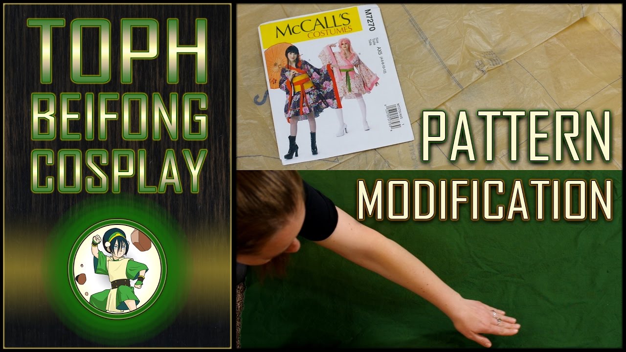Toph Beifong Cosplay: Pattern Modification
