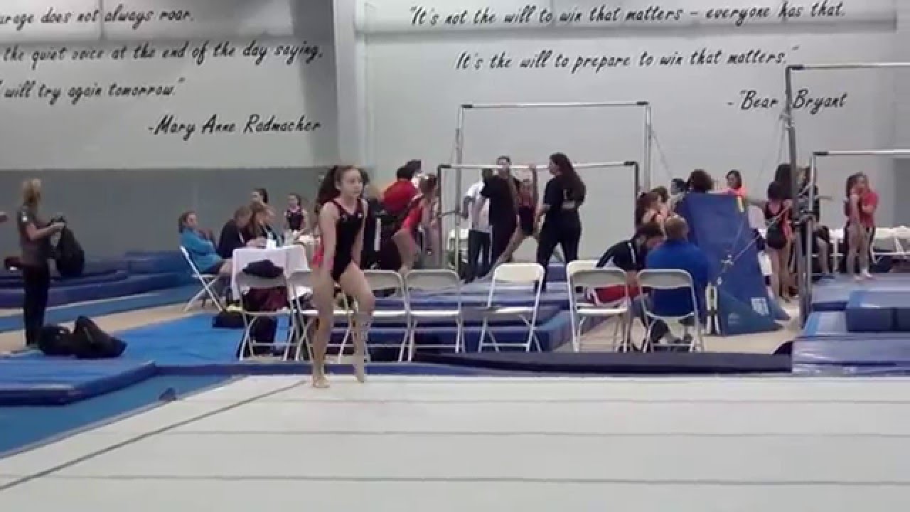 Lauren Cottrill - Level 8 Region 3 Championships Floor Routine 2015