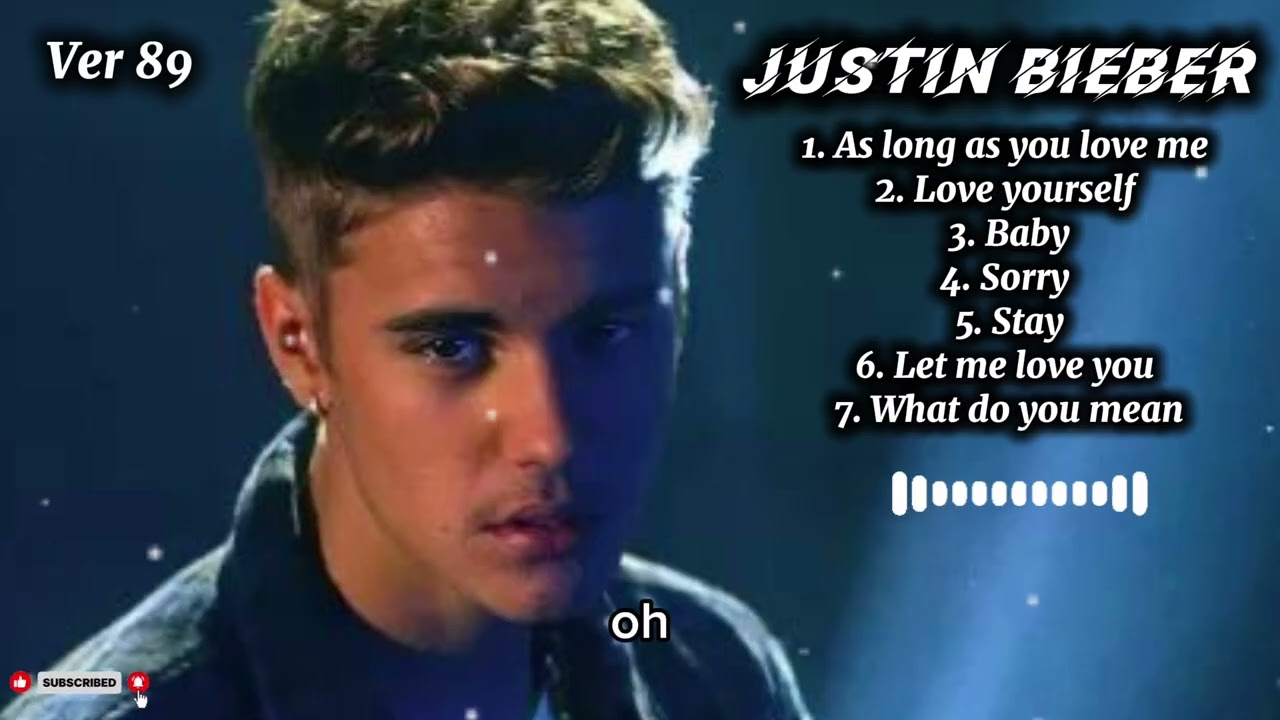 JUSTIN BIEBER Best Songs Playlist 2026 | JUSTIN BIEBER Greatest Hits Full Album remake EDM ver 89