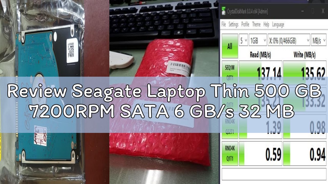 Review Seagate Laptop Thin 500 GB 7200RPM SATA 6 GB/s 32 MB Cache 2.5 Inch Hard Disk Drive (ST500LM0