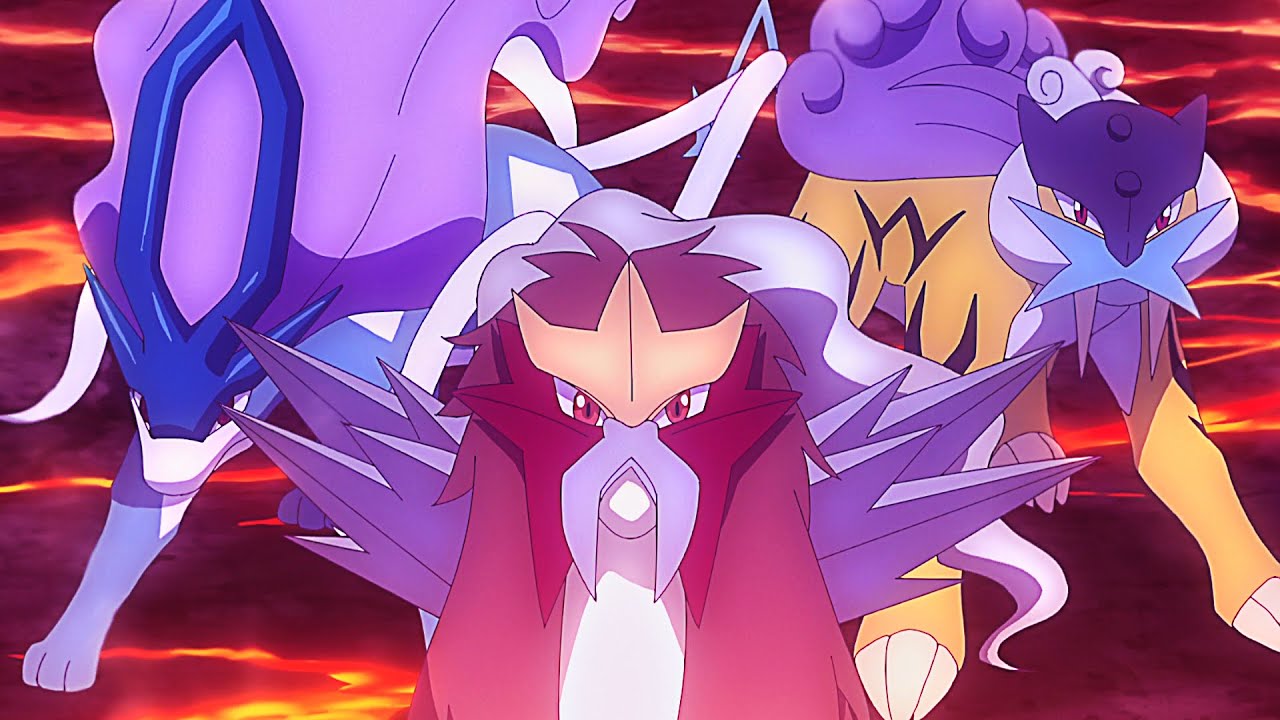 Entei, Raikou and Suicune Appears「AMV」- Fearless | Pokemon Horizons Episode 78