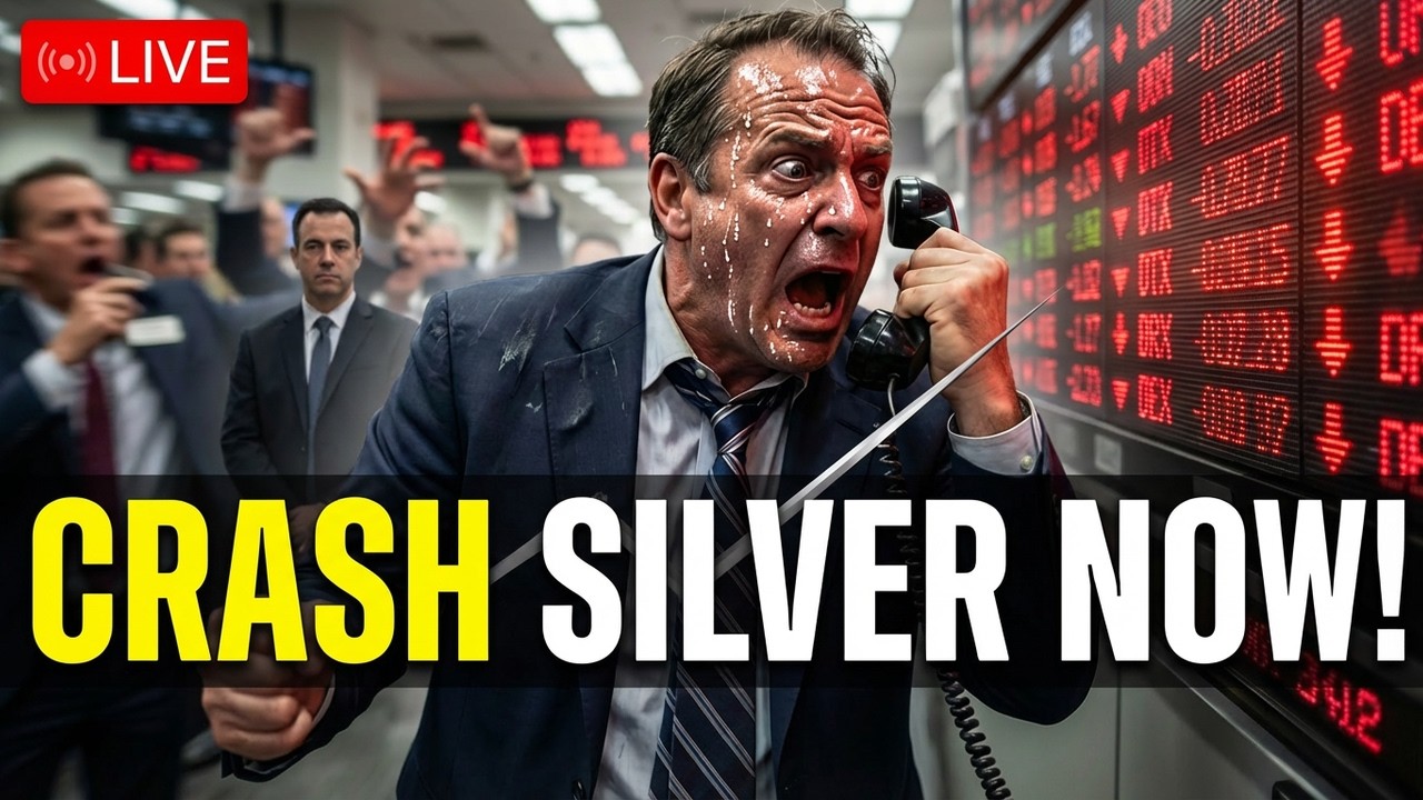 COMEX Silver & Gold Close: Will the Bankers Crash Silver? LIVE! 📉💥