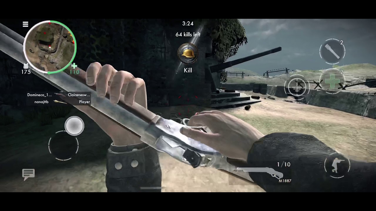 World War heroes on iOS and Android (gameplay part1) IPhone 12 Pro Max