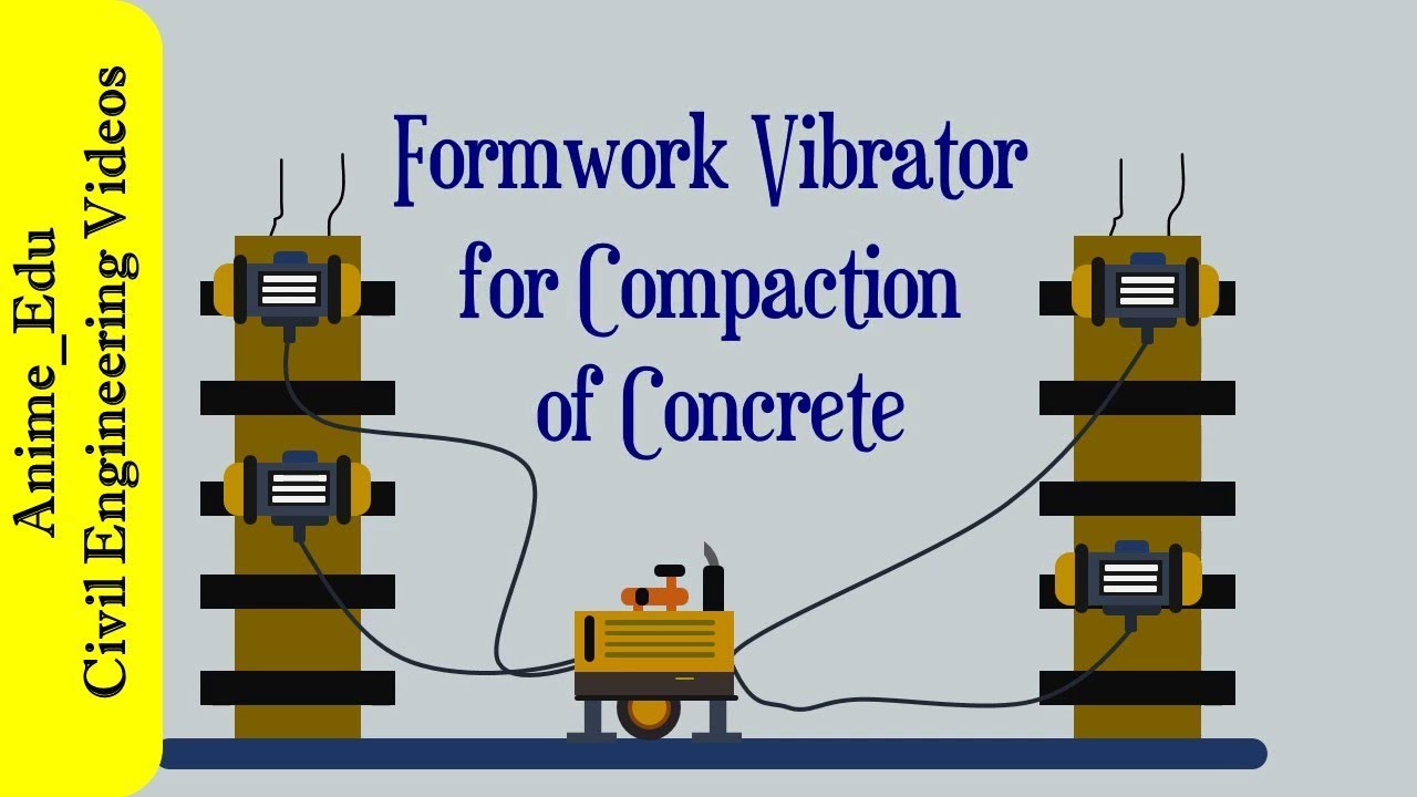Formwork Vibrator for Compaction of Concrete || Manufacture of Concrete #23 ||
