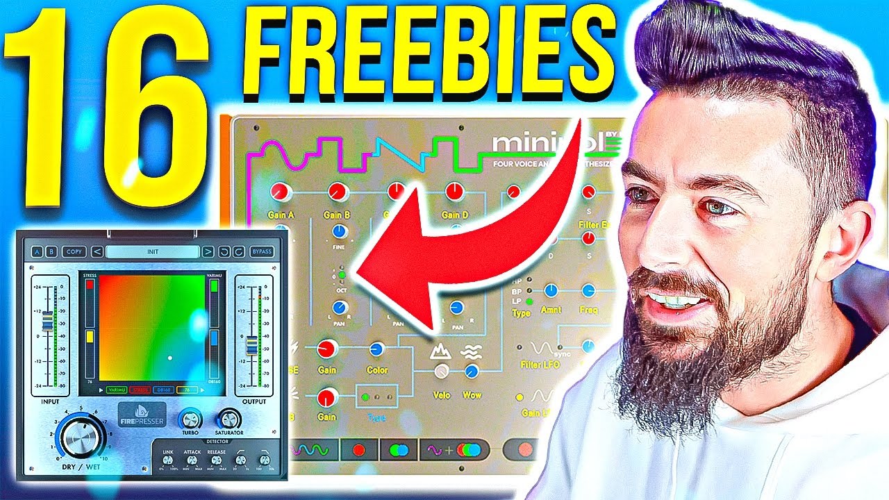 16 AWESOME New FREE VSTS, Arturia Rev LX 24, Organic Arps & MORE