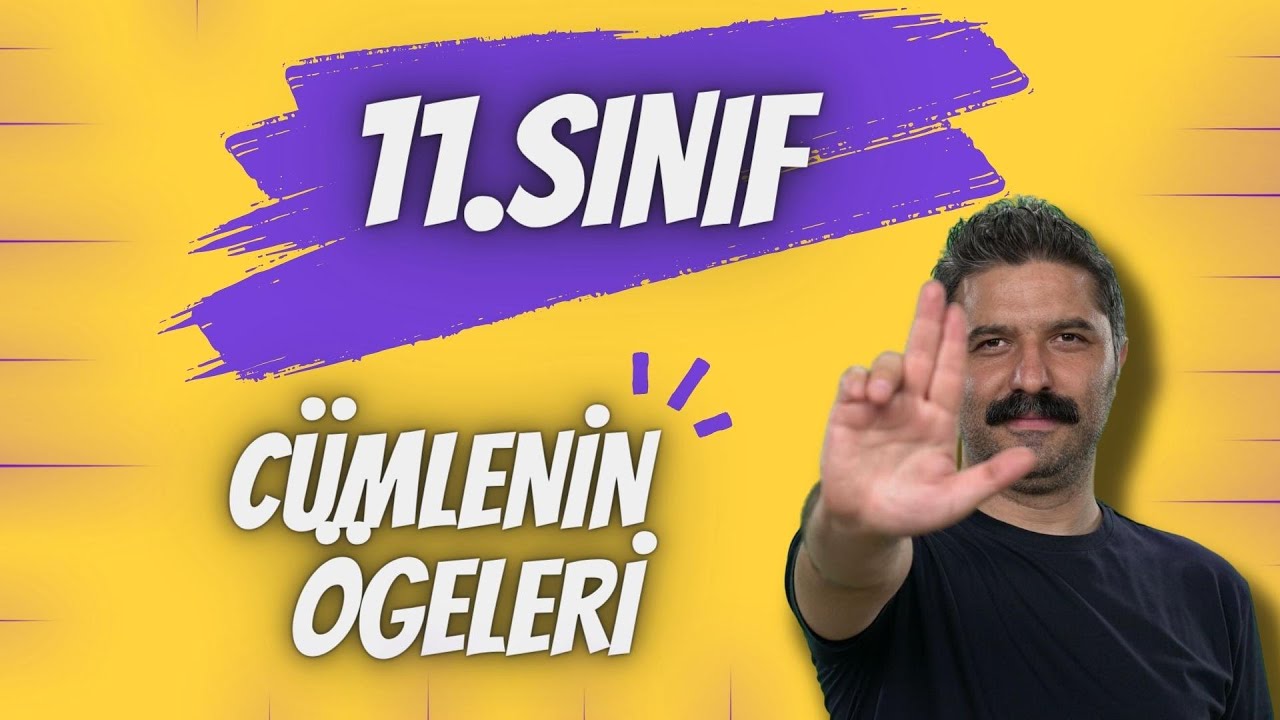 11.SINIF / Cümlenin Ögeleri / TAKTİKLERLE / RÜŞTÜ HOCA