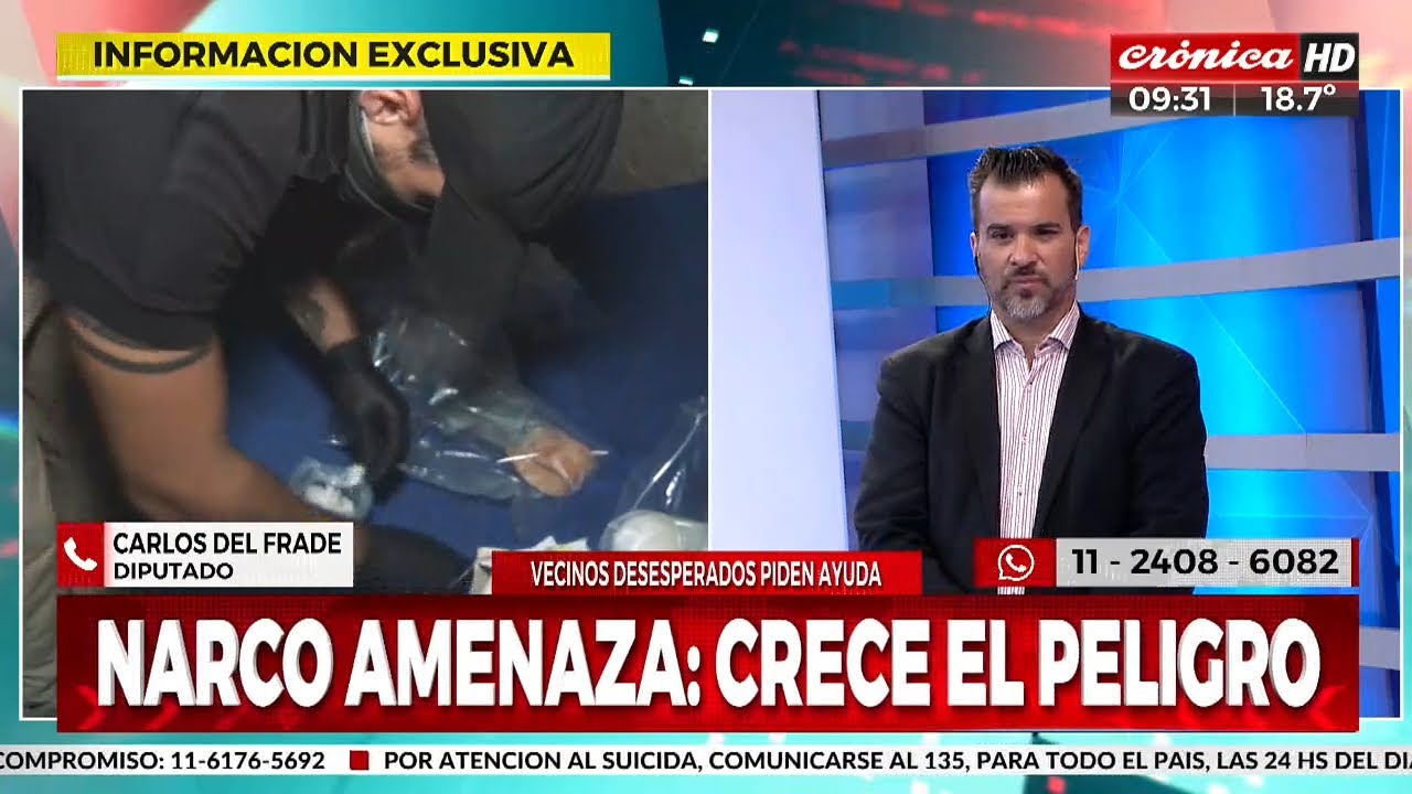 Extorsi&oacute;n narco: habla el diputado que vive amenazado