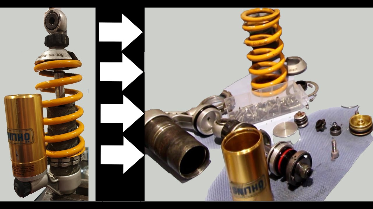 Ducati 916 Project Episode 7 - Ohlins Shock Stripdown - Shocking Suspenders Part 1