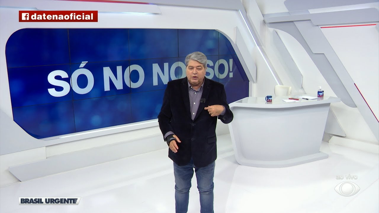 DATENA GANHA BROCHE DO CORINTHIANS DO CRAQUE NETO | BRASIL URGENTE