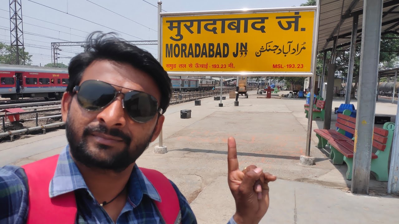 moradabad railway station,आओ मुरादाबाद रेलवे स्टेसन घुमाता हूँ,luxury सुबिधा मिलती है।