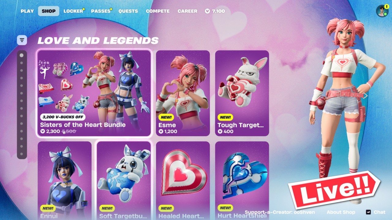 🔴 *NEW* FORTNITE DISNEY UPDATE! ITEM SHOP TODAY! (Chapter 7 LIVE)