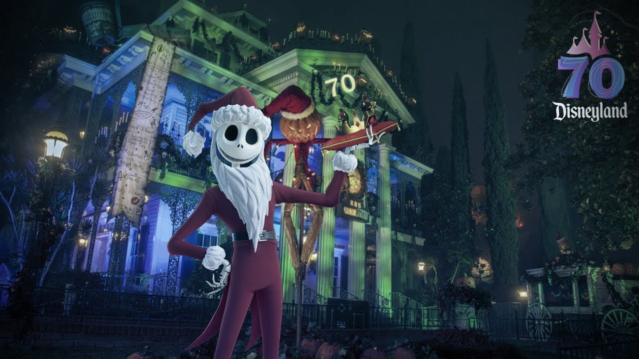 Haunted Mansion Holiday Returns to Disneyland 2025 4K