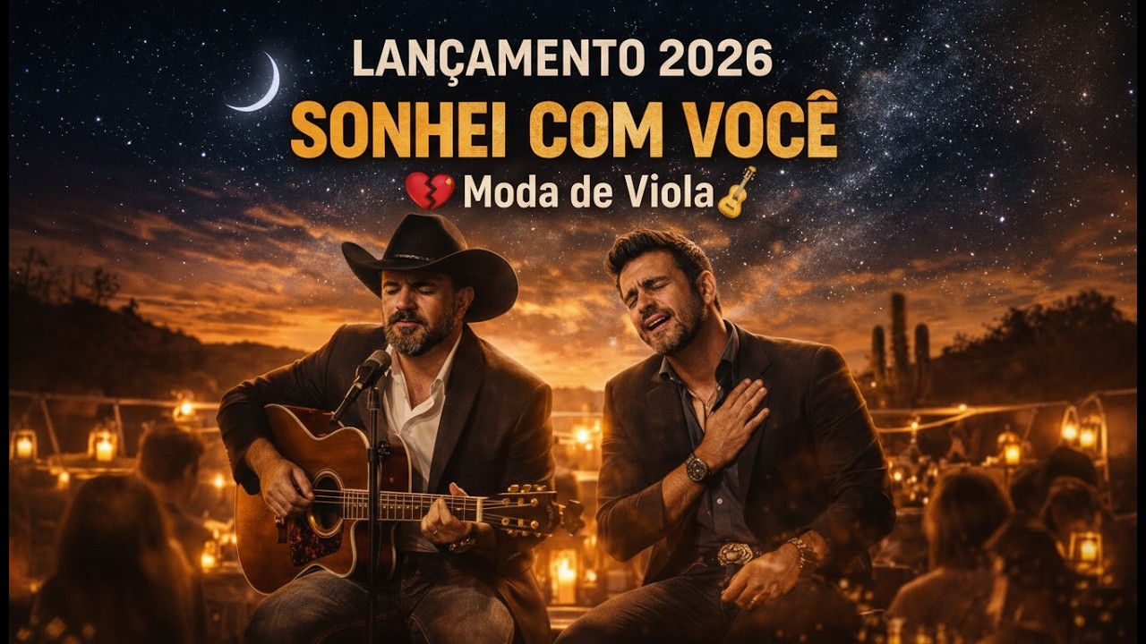🔥 SONHEI COM VOCÊ 💔🎻 | O MODÃO QUE VAI FAZER VOCÊ CHORAR (LANÇAMENTO 2026)