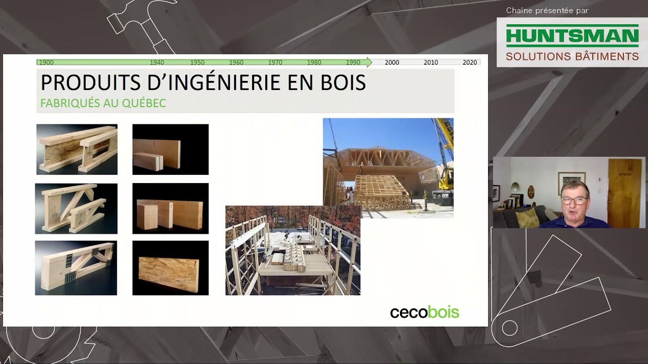 Le Québec à l'heure de la construction en bois
