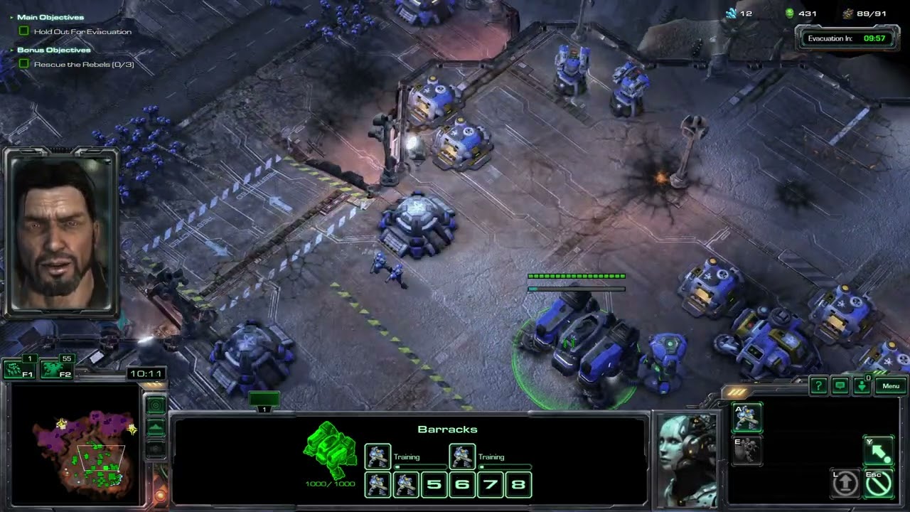 StarCraft 2: Wings Of Liberty, Mission 3 ZERO HOUR