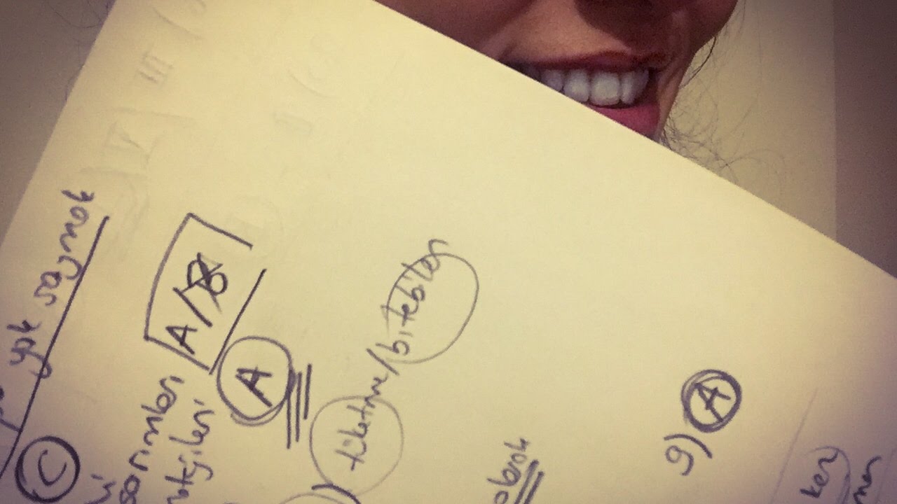Öğretmen, Türkçe soru çözüyoruz / Roleplay, ASMR, fısıltı, konuşma, tıkırtı, tapping, uyku