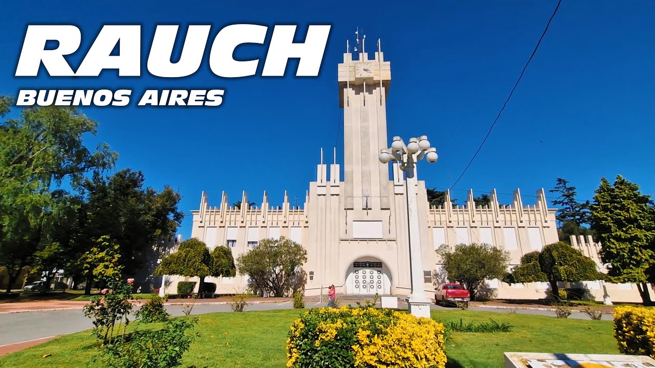 🌳 RAUCH, una ciudad tranquila que pocos conocen - Buenos Aires 🇦🇷