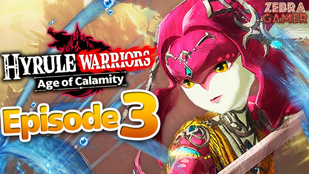 Hyrule Warriors: Age of Calamity Gameplay Walkthrough Part 3 - Mipha, the Zora Princess! Vah Ruta!
