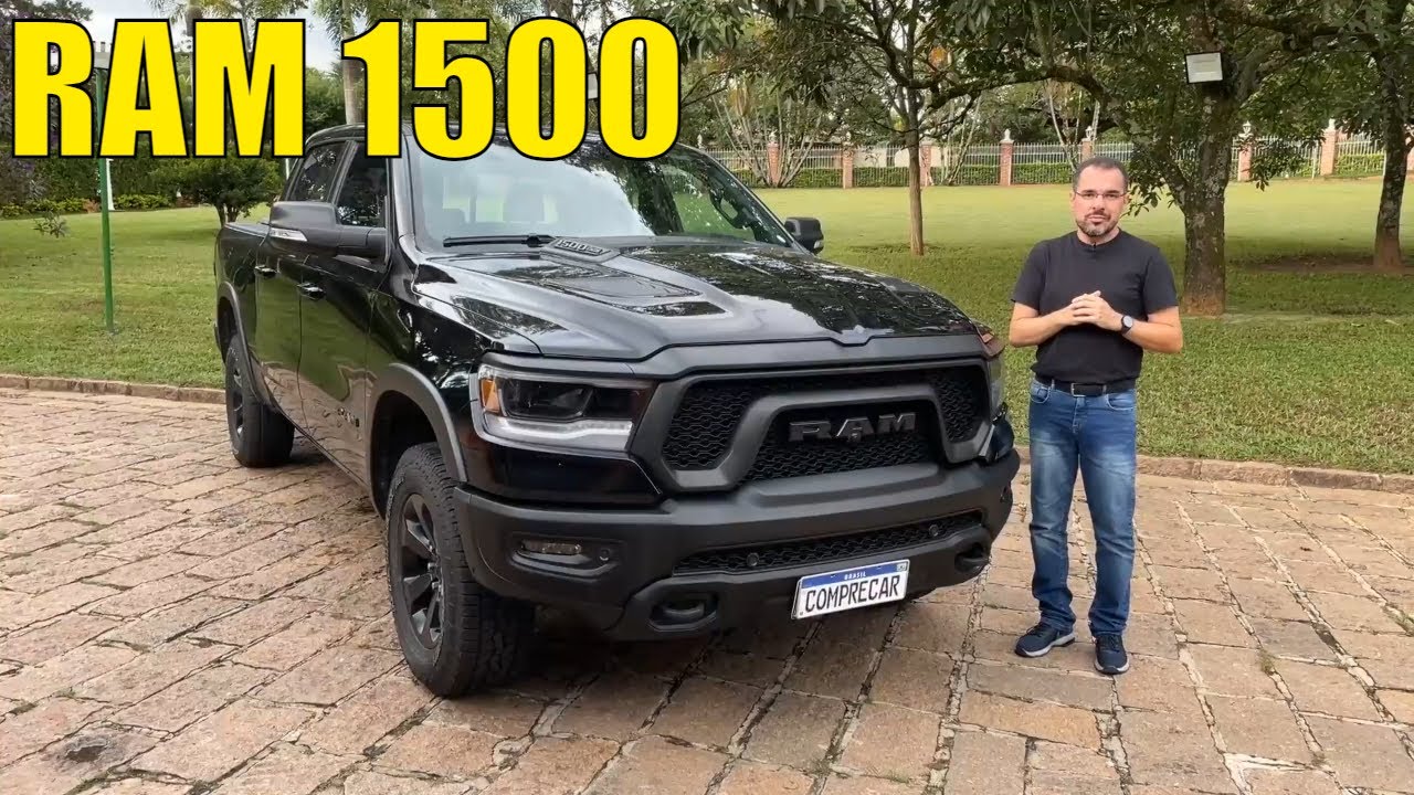 Avaliação: RAM 1500 - Motor V8 5.7 para rebocar quase 5 toneladas