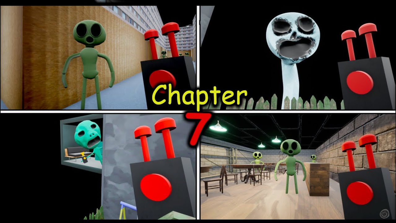 [Surgeon's KinderGarten Garten Of Banban Fangame] Concept Garten of Banban 7! Full gameplay.