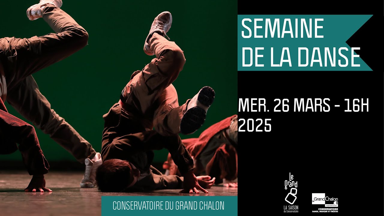 22e Semaine de la Danse - Mercredi 26 mars 2025 - 16H