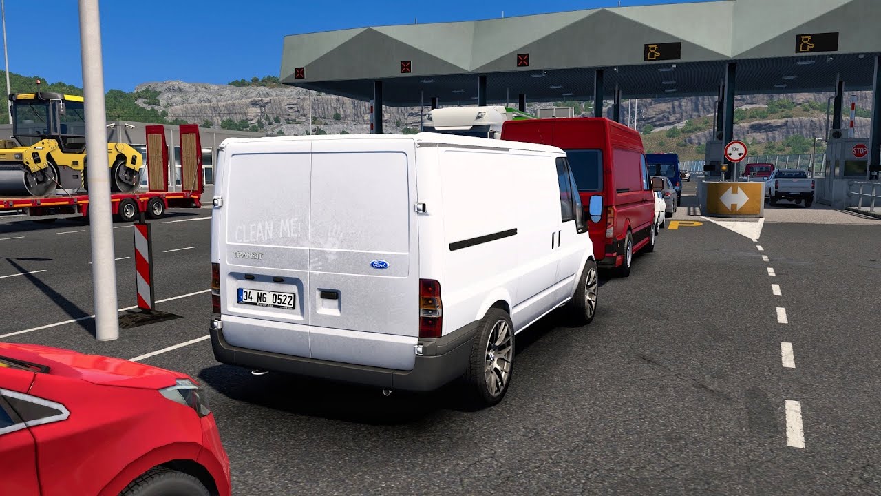 Ford Transit MK6 | Euro Truck Simulator 2 | ETS2 1.57 Bus mods