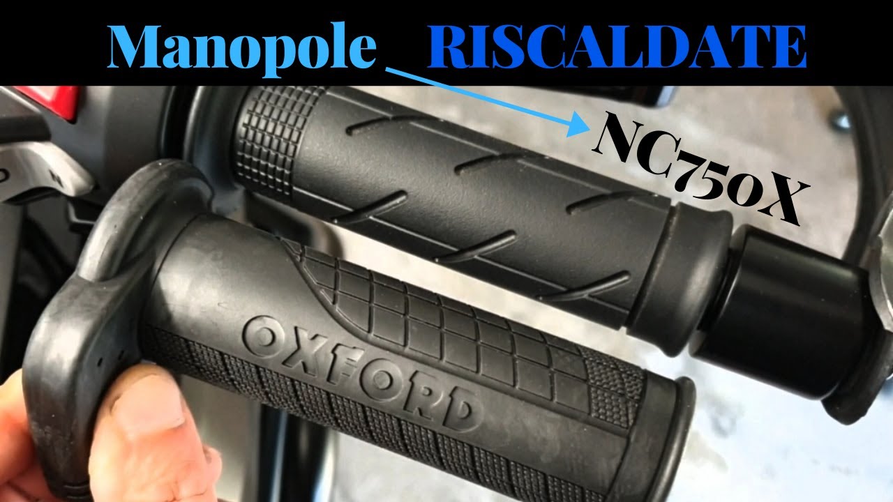Manopole riscaldate OXFORD Touring Premium su Honda NC750X ... parte 2/3