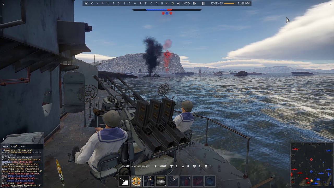 War Thunder 九六式二十五粍高角機銃 (昭南)  2020 02 04