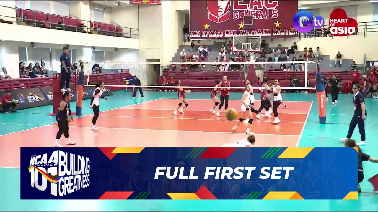 FULL FIRST SET - Letran Lady Knights vs LPU Lady Pirates | NCAA Season 101