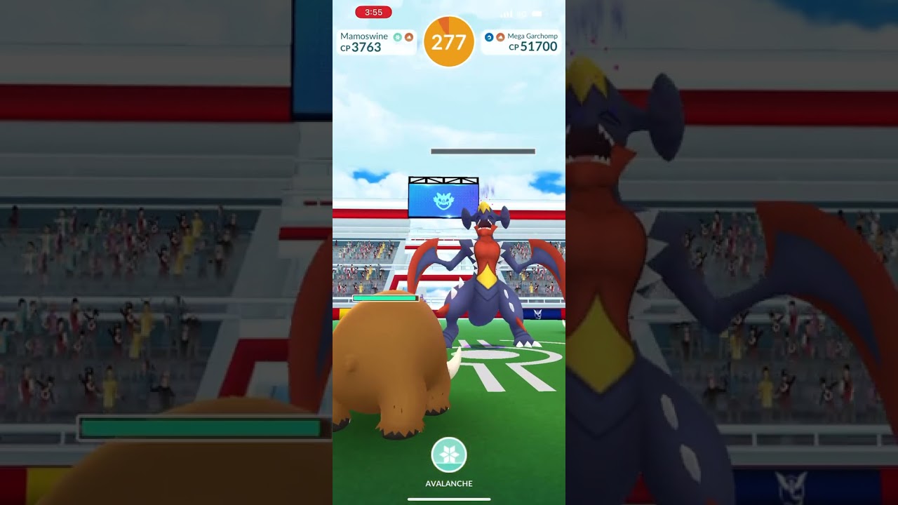Pok&eacute;mon Go - Mega Raid - Mega Garchomp (shiny)