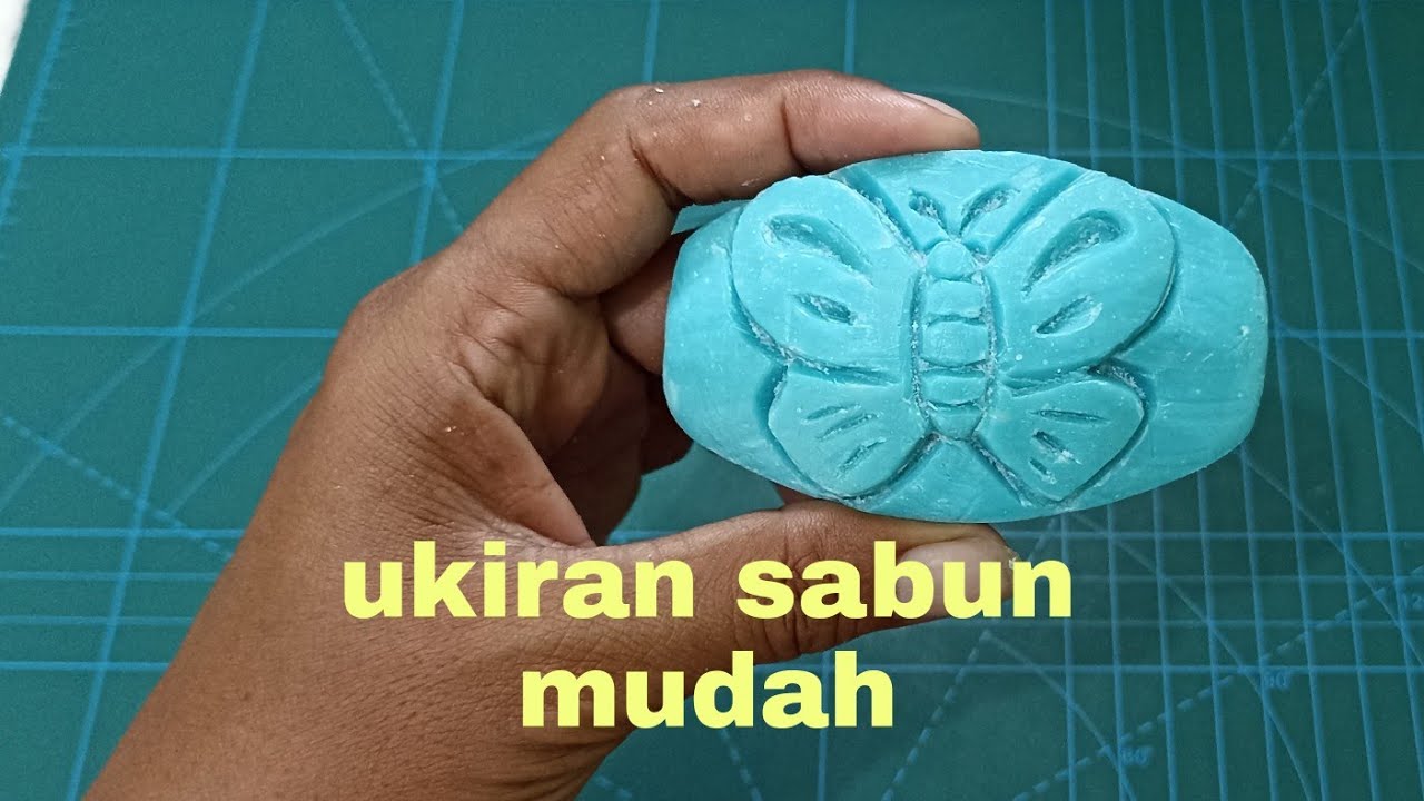 Cara mudah mengukir sabun